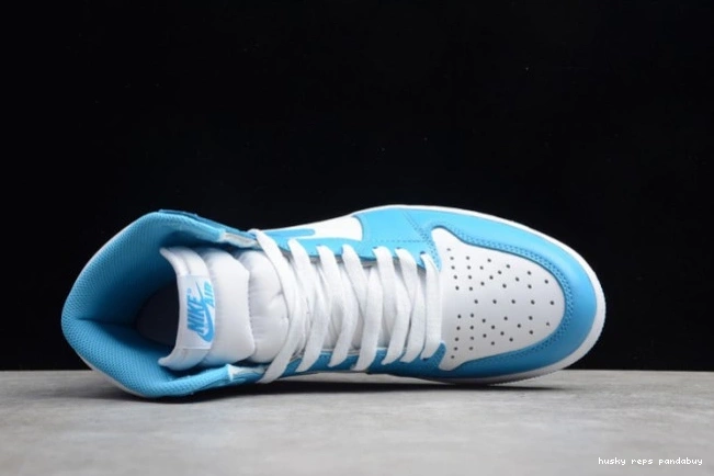Rep Husky OG 555088-117 Air High Retro Jordan 1 'UNC' 0819